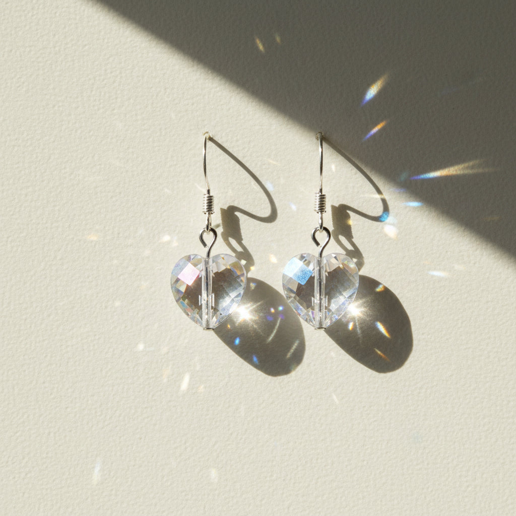 Prism Heart Earrings