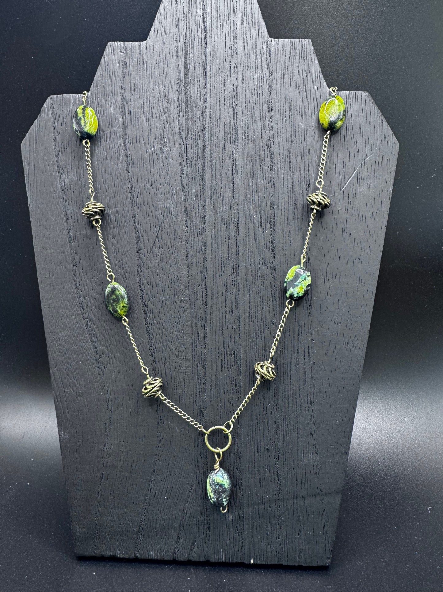 22 inch gemstone necklace