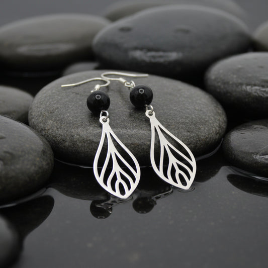 Black Onyx Earring