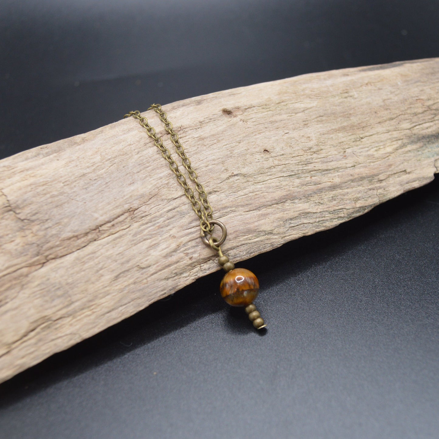 Bronze Tiger Eye Necklace