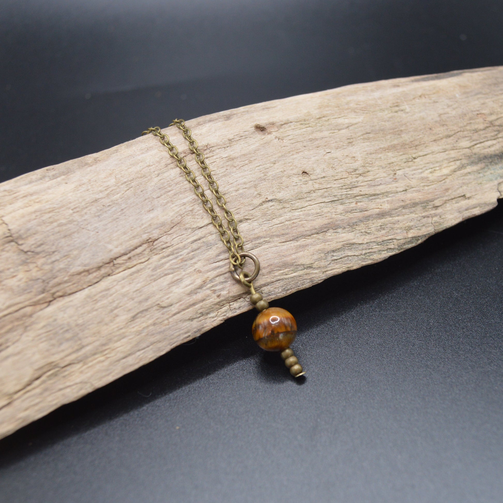 Bronze Tiger Eye Necklace