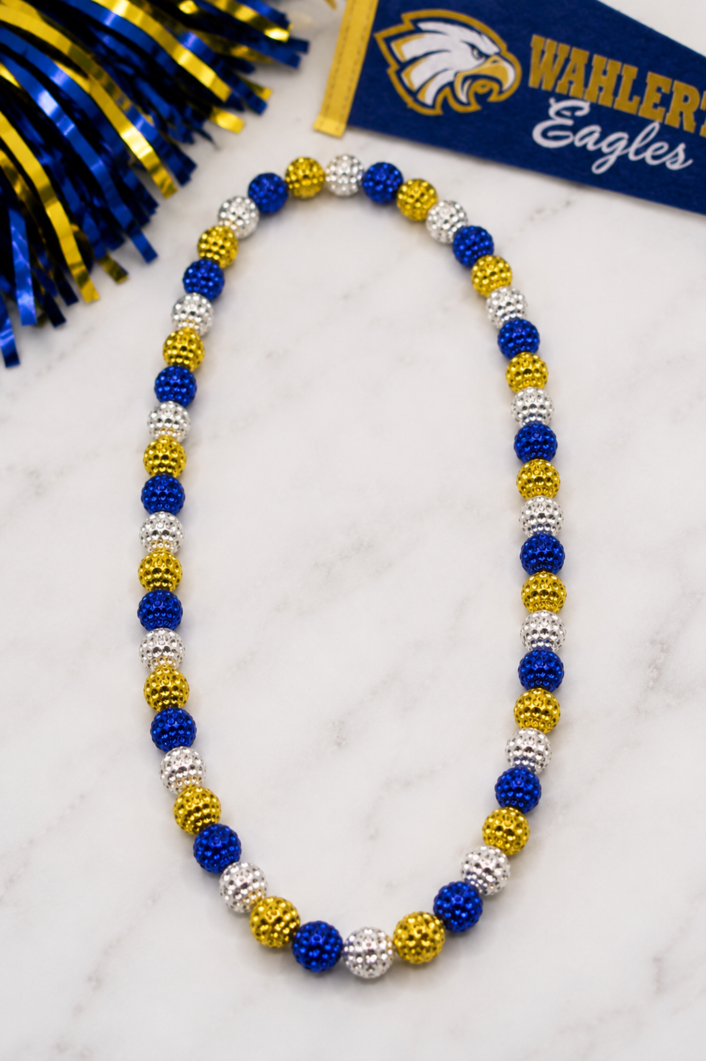 Wahlert Golden Eagles Game Day Spirit Necklace