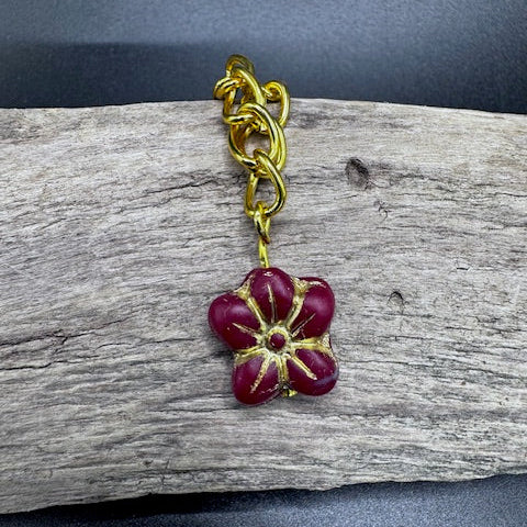 Czech Glass Floral Necklace