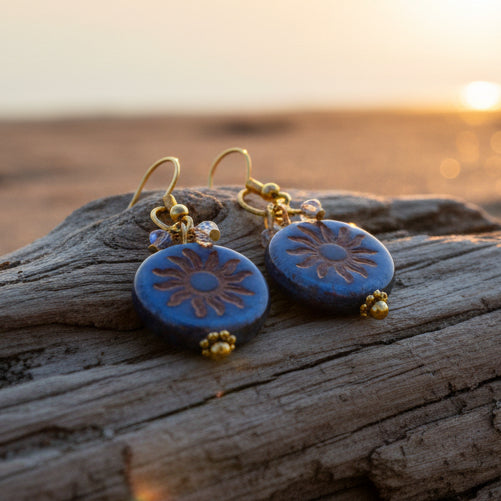 Sunlit River Bloom Earrings