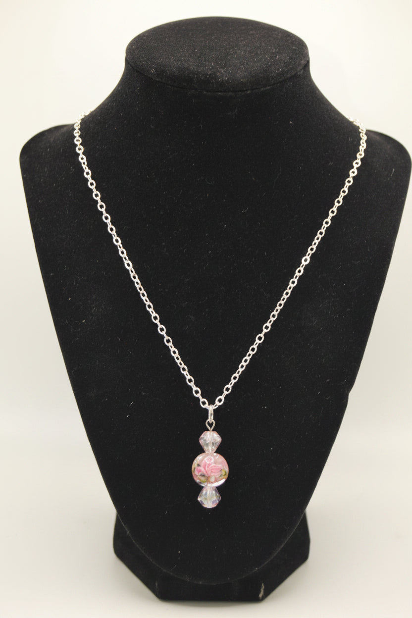 Blushing Garden Bloom Necklace