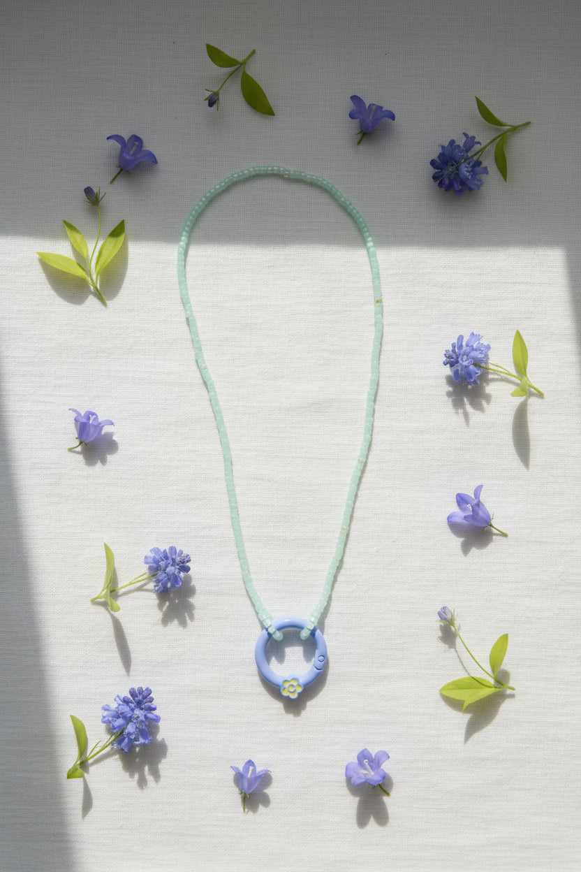 Petal Pop Seed Bead Necklace