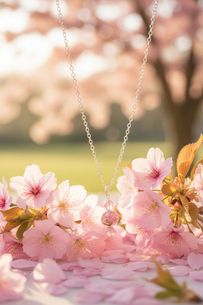 Blushing Garden Bloom Necklace