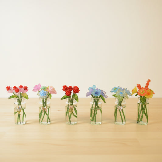 Forever Flowers Mini Beaded Bouquet
