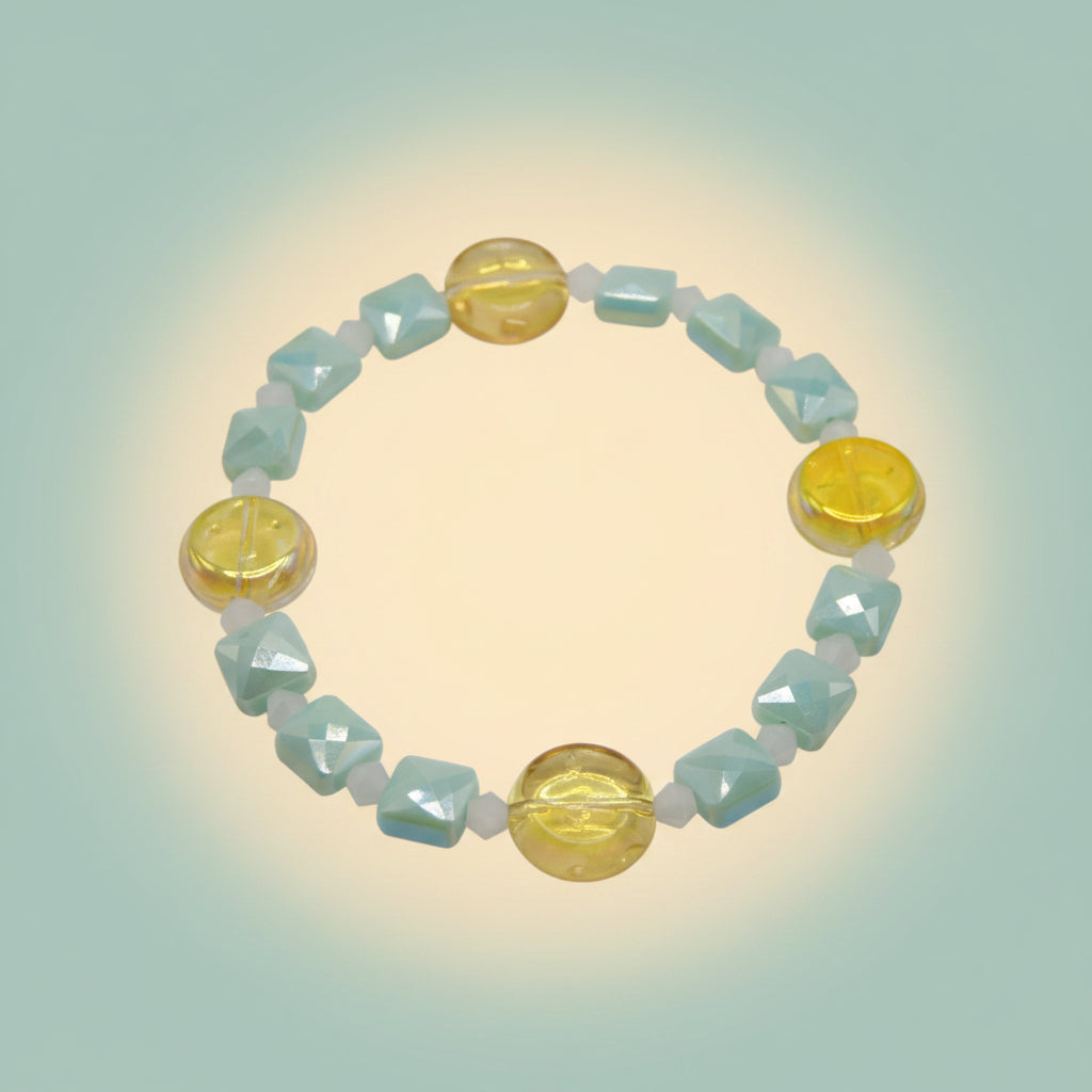 Golden Tide Stretch Bracelet