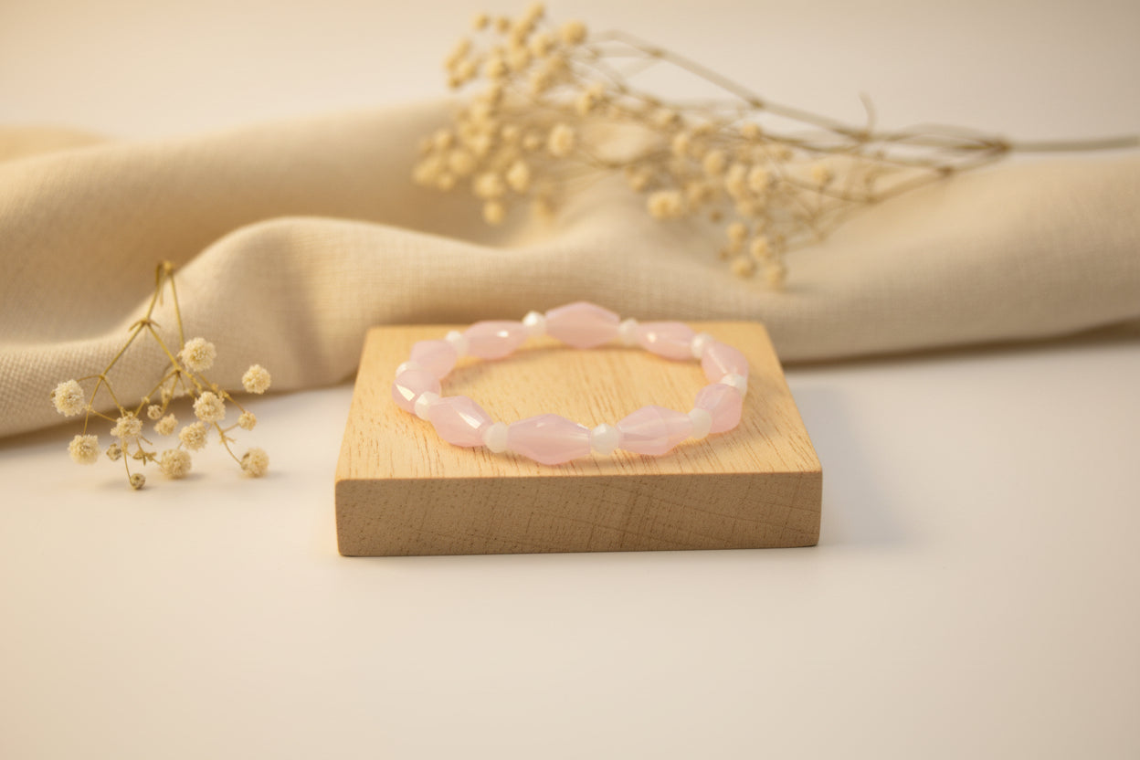 Pink Moonlight Stretch Bracelet