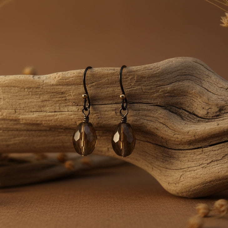 Riverstone Glow Drop Earrings