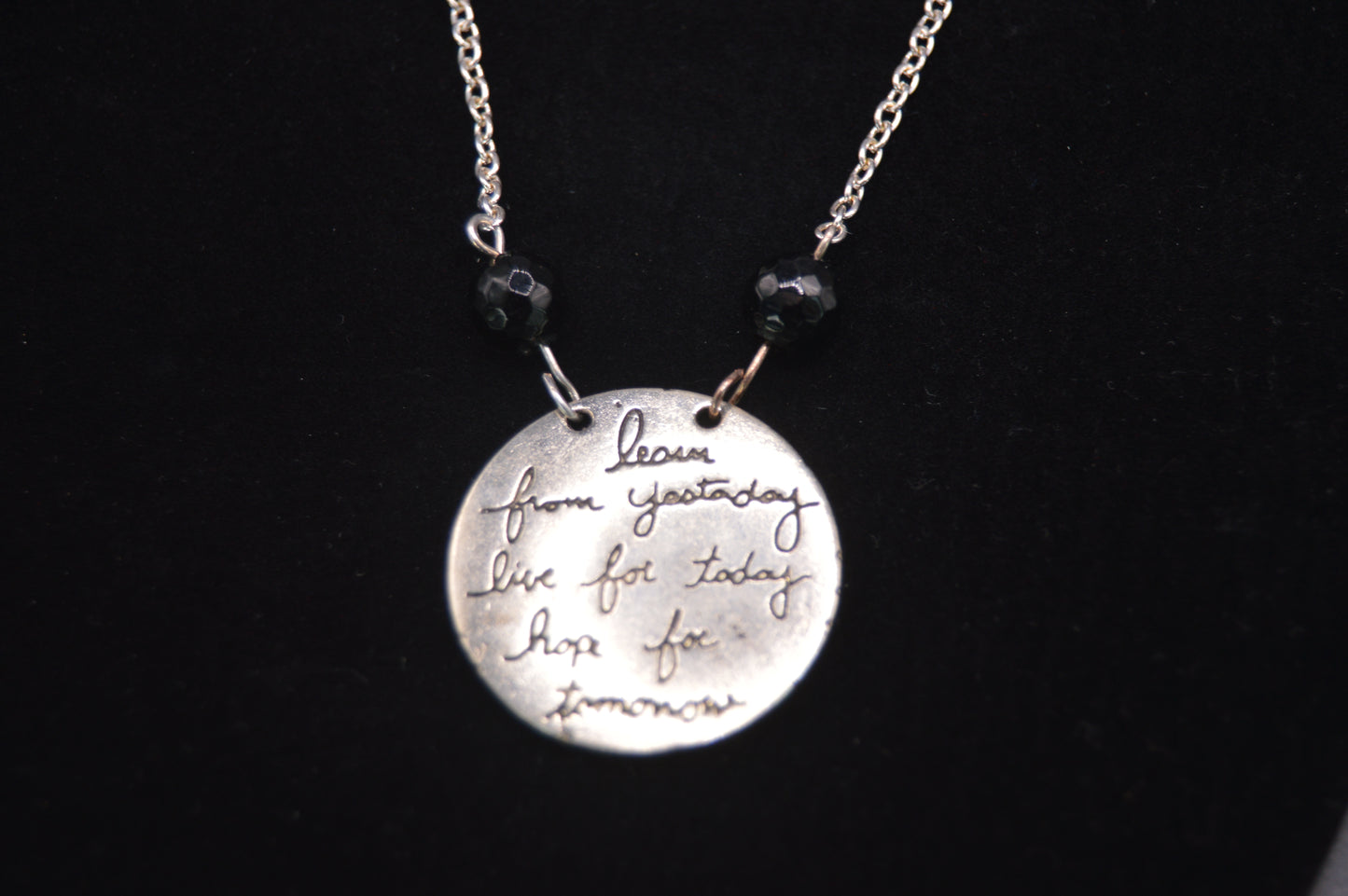 Inspiration Duo Affirmation Necklace - 18 Inches