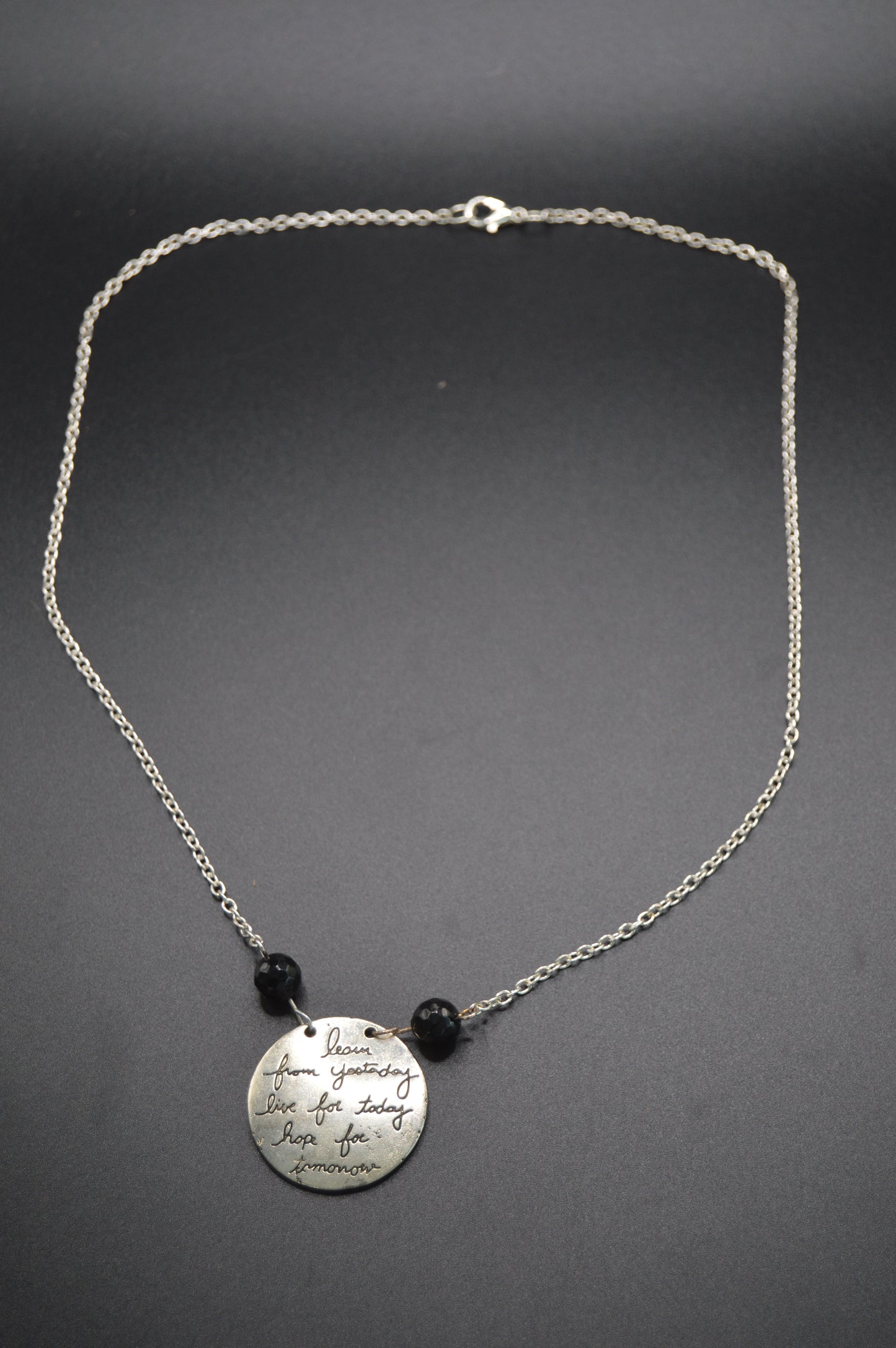 Inspiration Duo Affirmation Necklace - 18 Inches