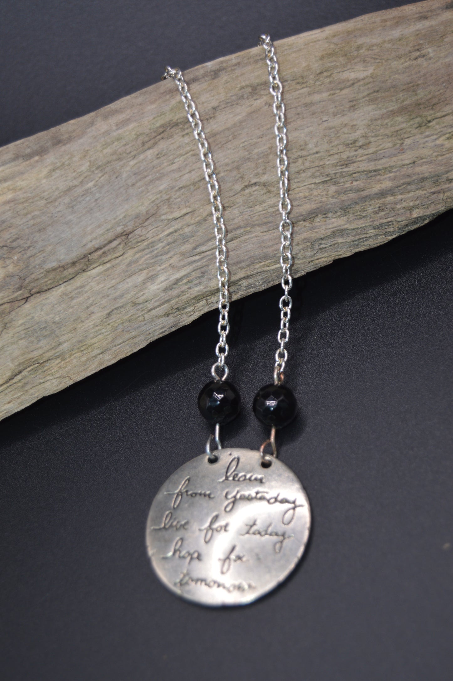 Inspiration Duo Affirmation Necklace - 18 Inches