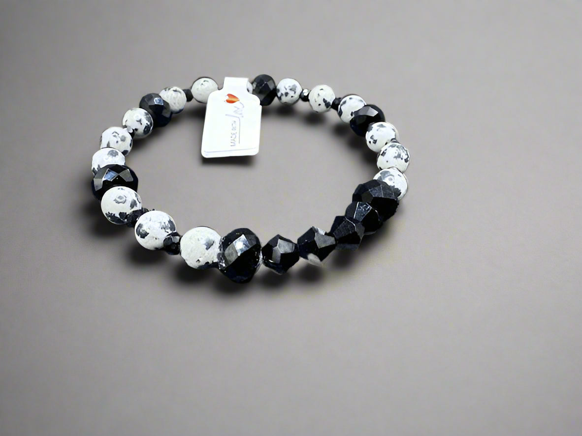 Shadow and Stone Bracelet