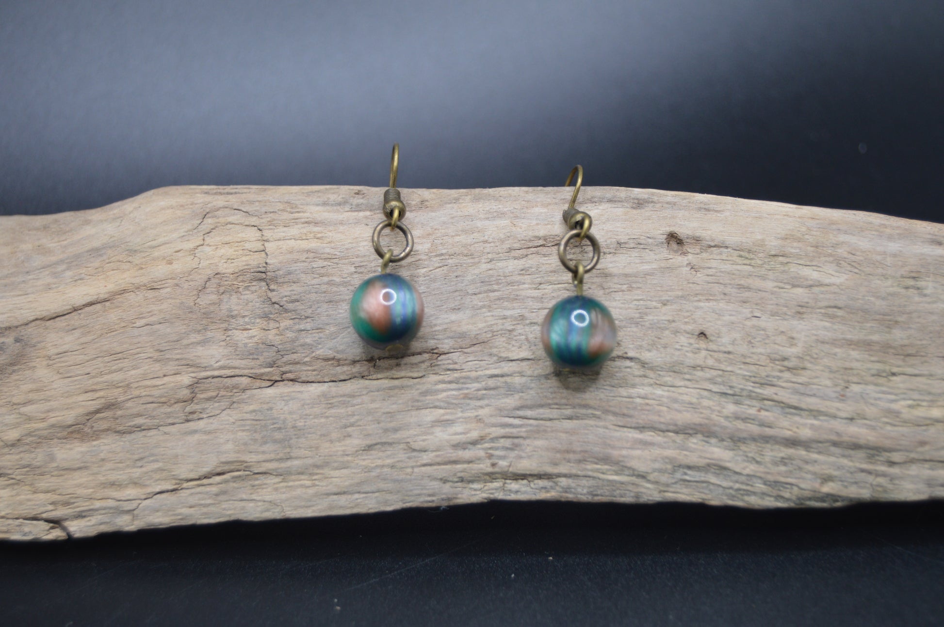 Resin Bead Earrings