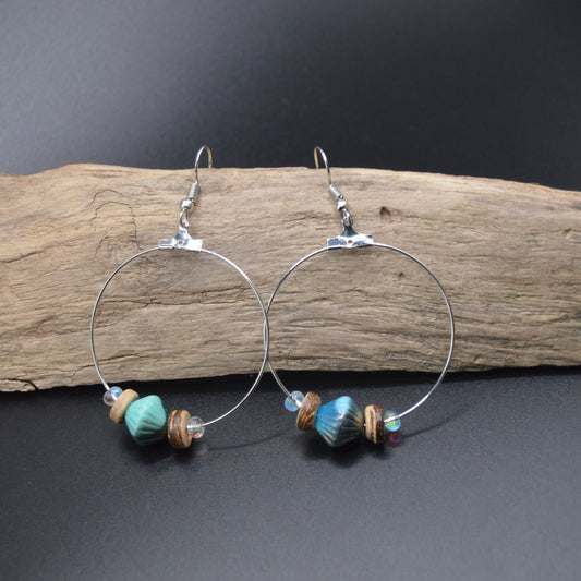 Handmade Hoop Earrings