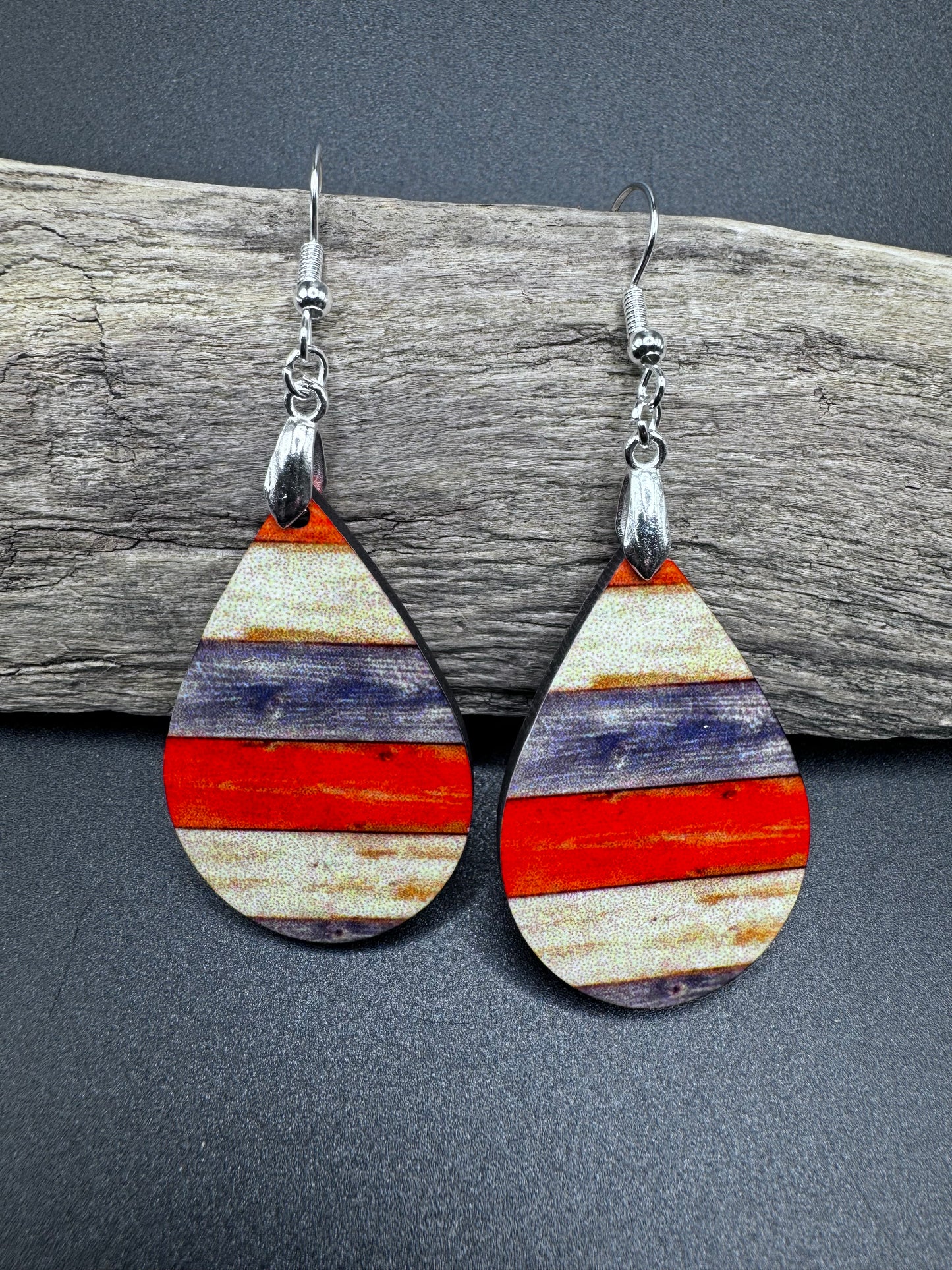 Star-Spangled Sparkle: 4th of July Sublimation Earrings