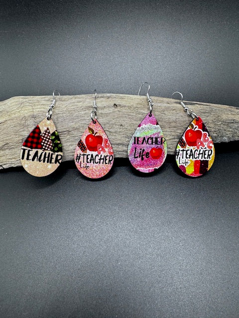 Teach & Inspire - Earring for Teachers