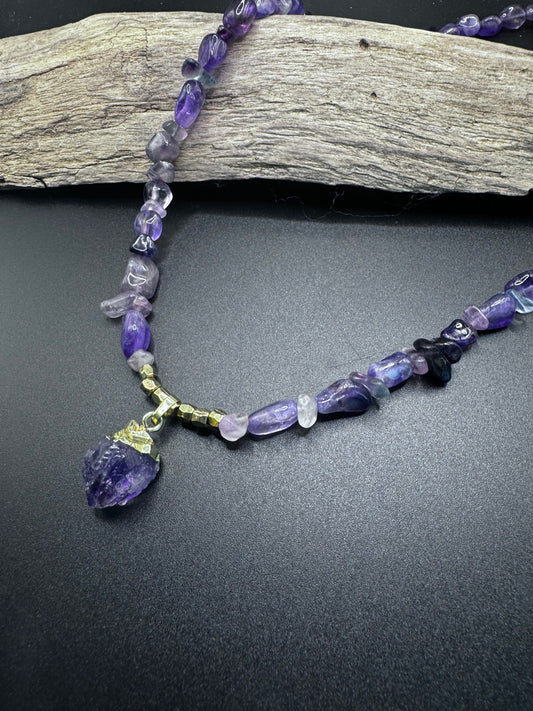 Amethyst Glow Necklace