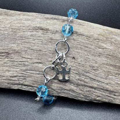 Blue Crystal Bracelet