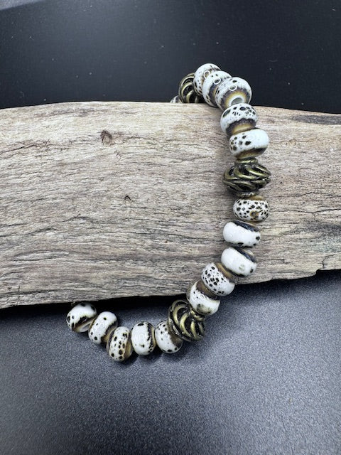 Bronze Whispers Stretch Bracelet