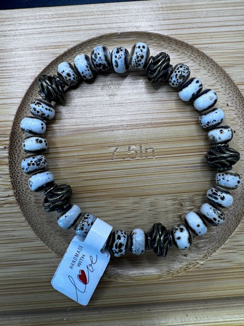 Bronze Whispers Stretch Bracelet