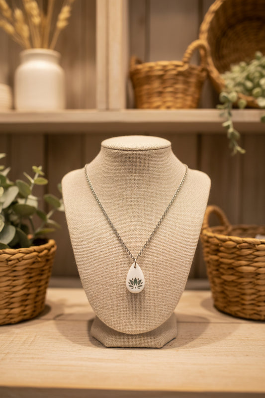 Whispers of Willow Pendant Necklace