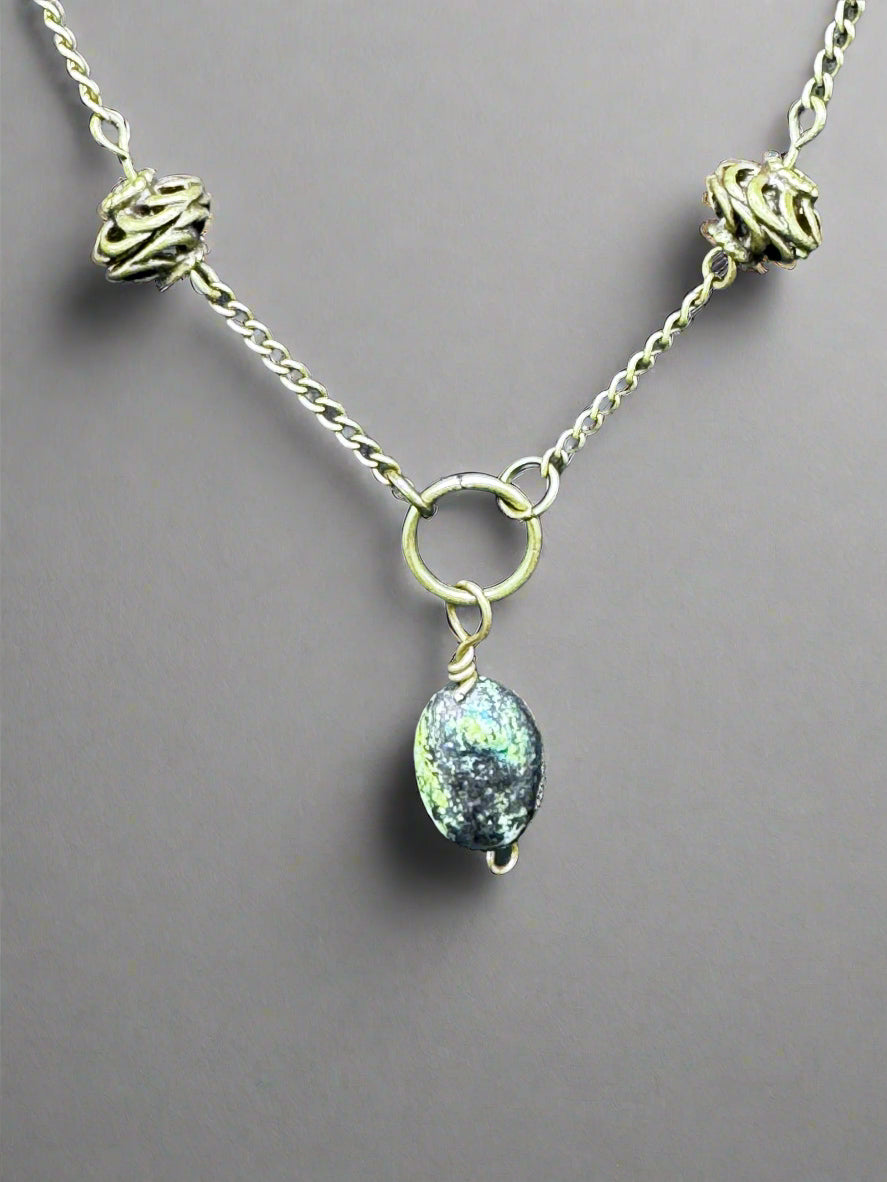 Natural Chrysocolla jewelry