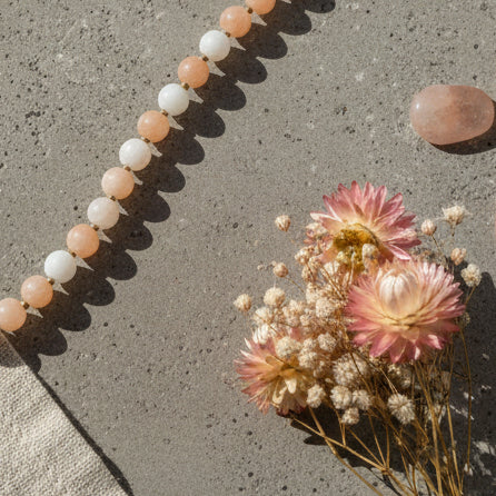 Peach Aventurine Beads 