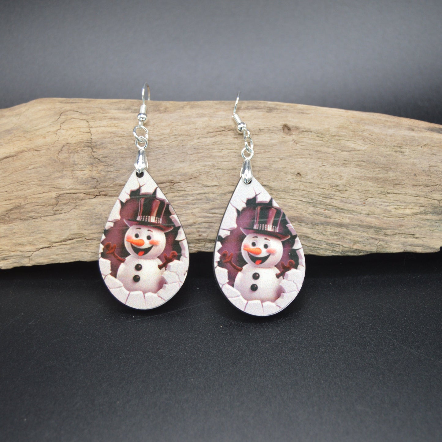 Frosty fun with a cheerful snowman wrapped in winter whimsy.