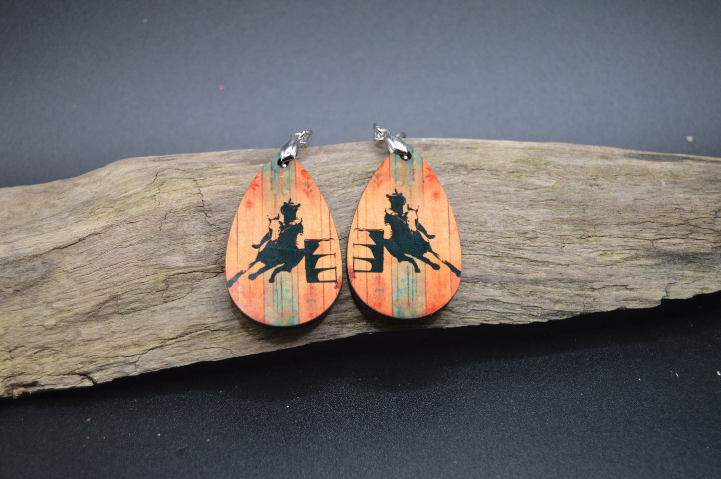 Western-Style Earrings for Rodeo Enthusiasts and Horse Lovers