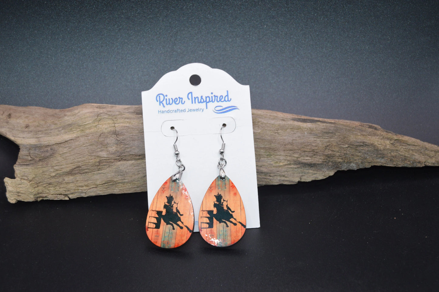 Western-Style Earrings for Rodeo Enthusiasts and Horse Lovers