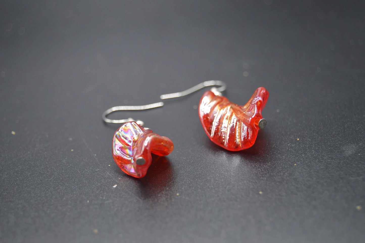 Stunning Murano Glass Earrings with a touch of Italian History